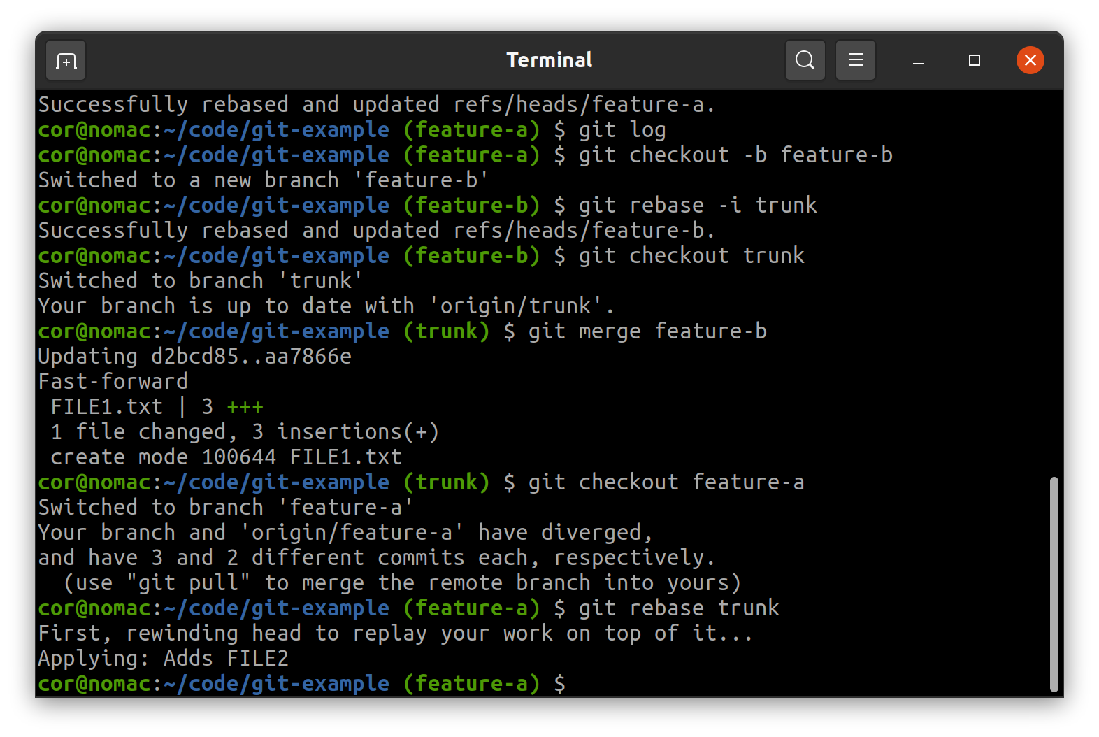 Splitting Commits Using Git Rebase – Mark's Blog